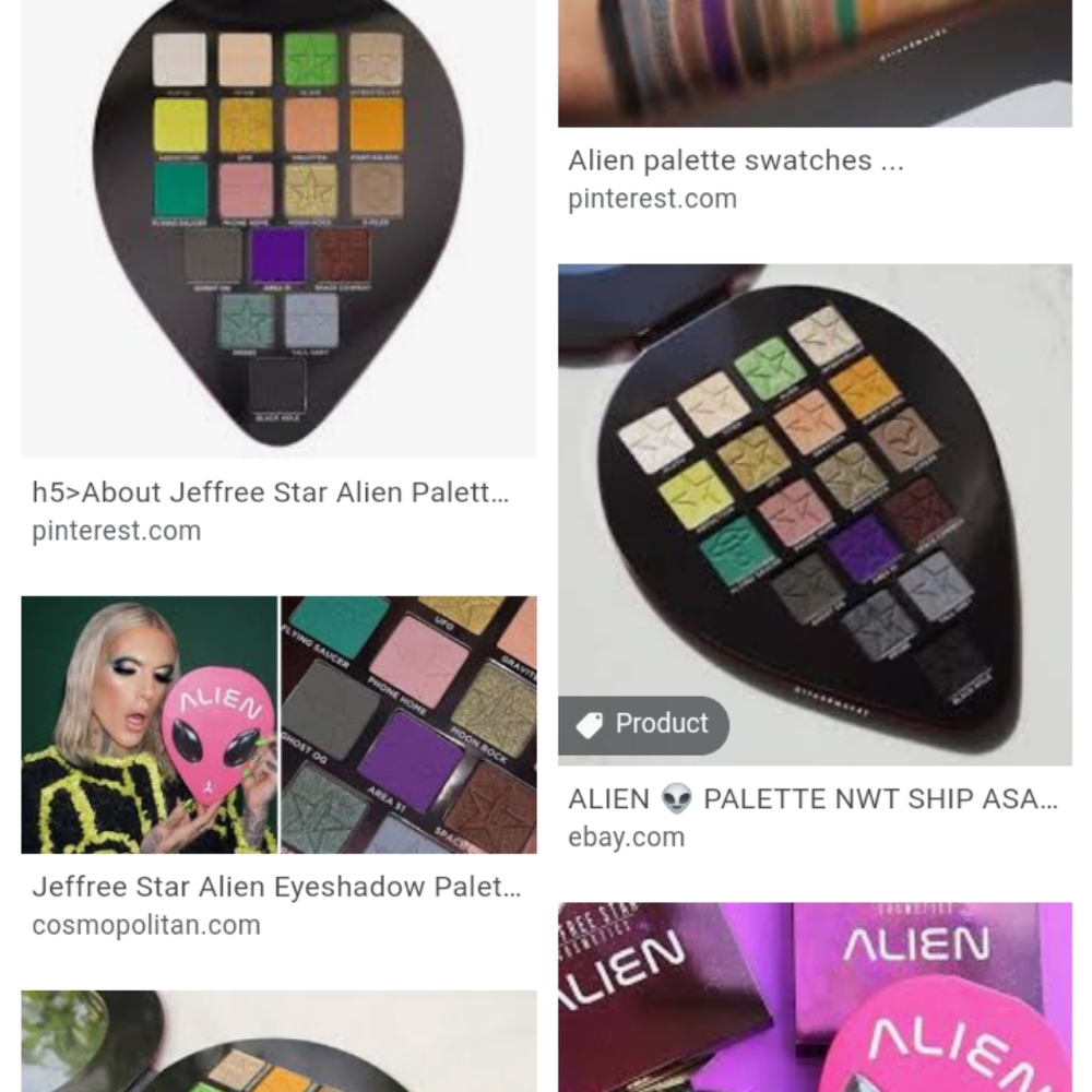 ISO ALIEN PALLETE  JEFFREE STAR !!!!!!👽👽👽